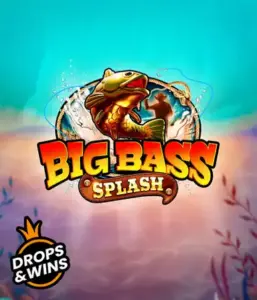 Explore the exciting adventure of Big Bass Splash slot by Pragmatic Play, showcasing a lively fish leaping out of water. This graphic depicts the heart of angling with bold graphics and lively typography. Ideal for anglers, promising a thrilling gaming experience. 